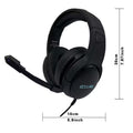 NNETM Wired Gaming Headset with Hidden Microphone RGB